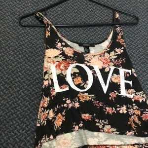 Love crop top